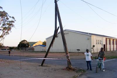 Trok rig skade groot aan